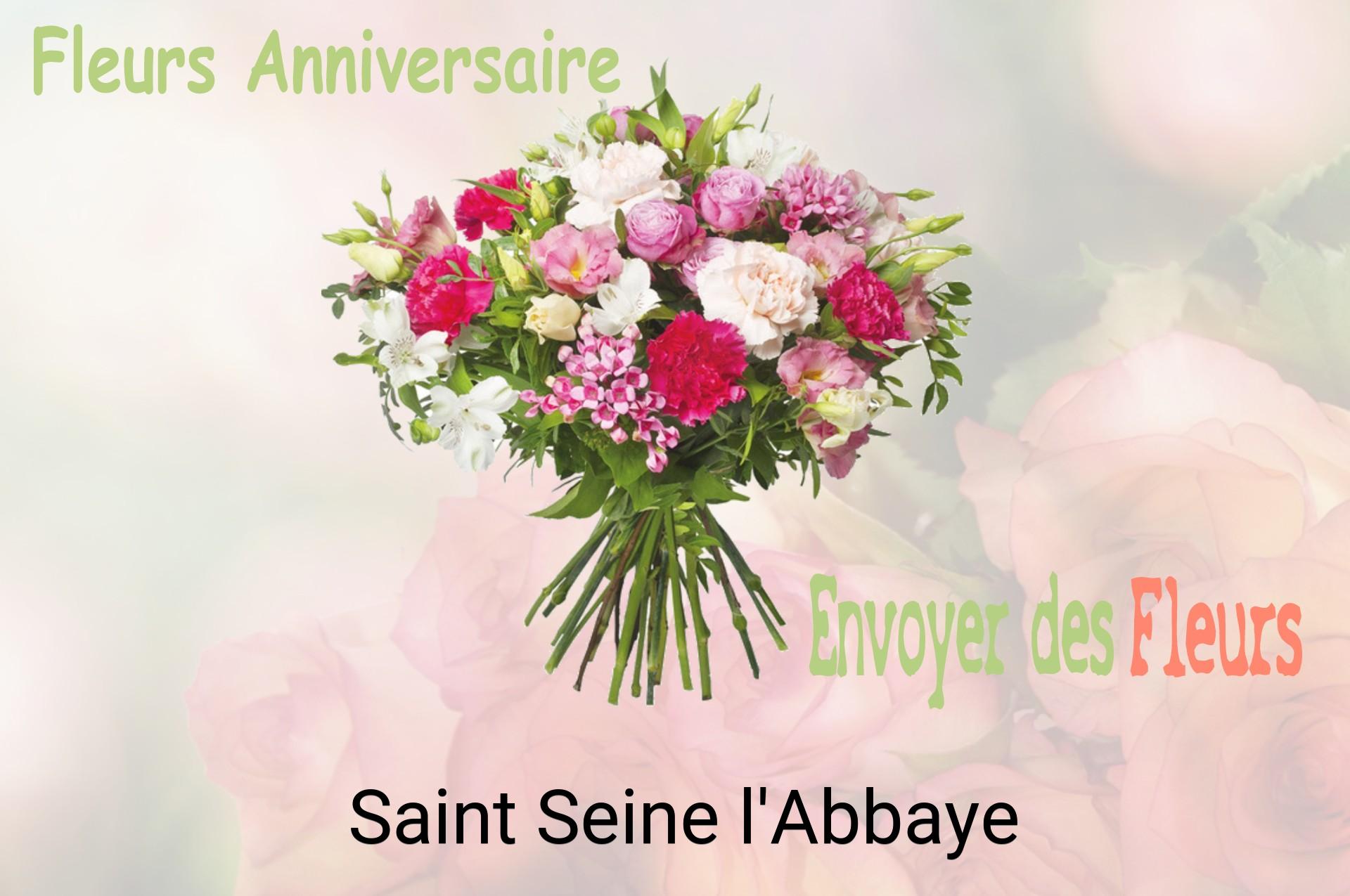 Bouquet de fleurs d’anniversaire livré à Saint-Seine-l'Abbaye