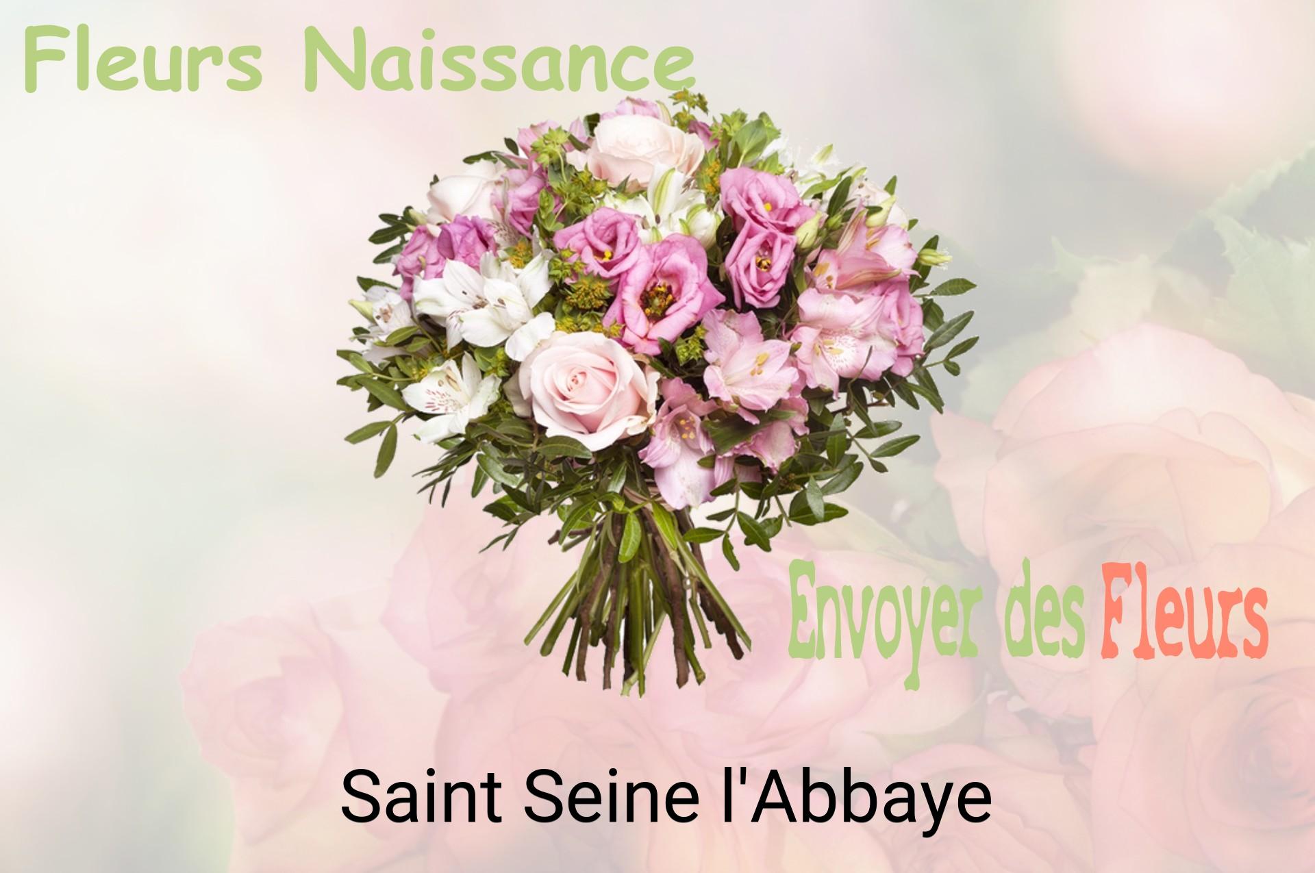 Bouquet de fleurs de naissance livré à Saint-Seine-l'Abbaye