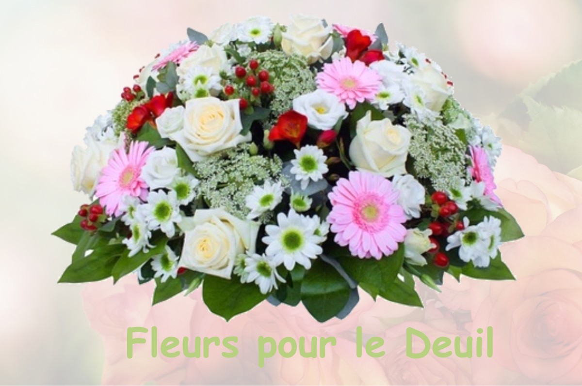 fleurs deuil SAINT-SEINE-L-ABBAYE
